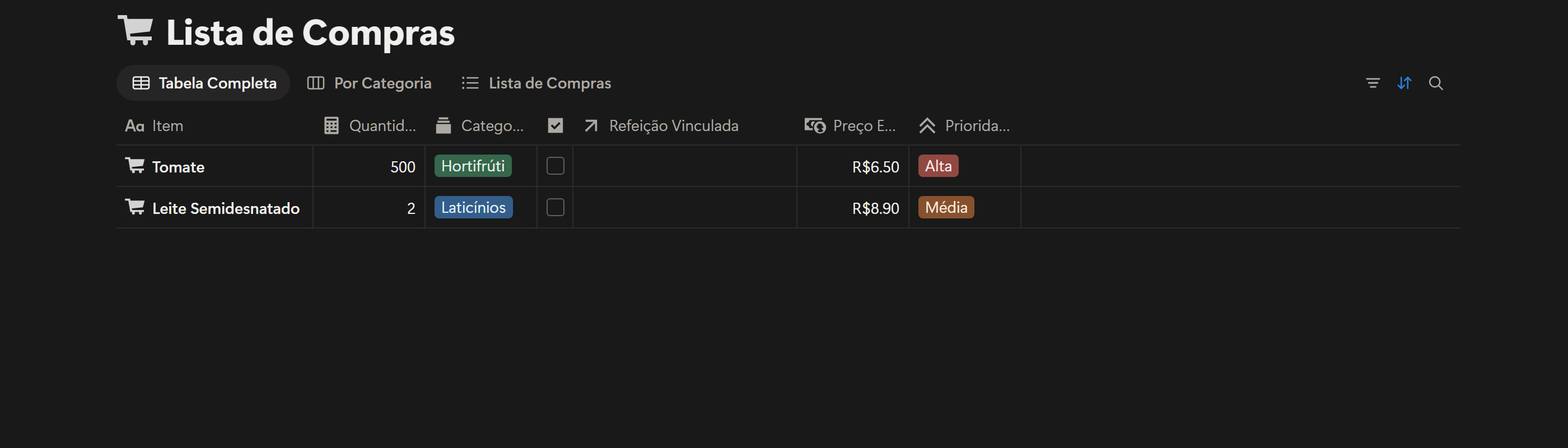 Lista de Compras Inteligente
